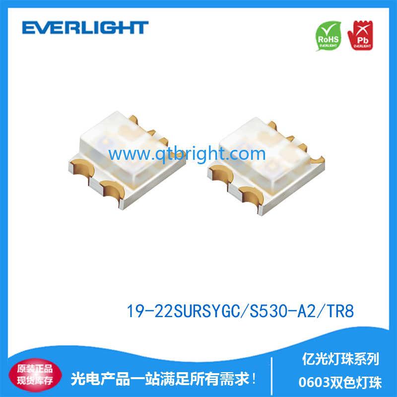 亿光双色灯珠19-22SURSYGC/S530-A2/TR8